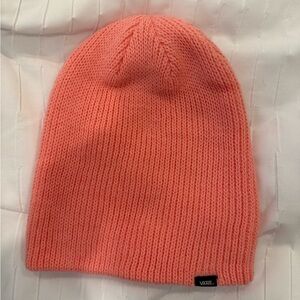 VANS Off The Wall CORE BASIC BEANIE Knit Cuff Cap. OS. pink salmon or melon